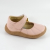 Baby ballerina shoes PONKI Barefoot Kamper Powder, sizes 22-26