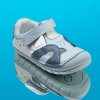 Baby barefoot sandals PONKI BAREFOOT REBBEL LIGHT BLUE №19-25