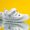 Baby barefoot sandals PONKI BAREFOOT SPLITT WHITE №19-21