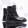 Baby boots PONKI HK-BOW BLACK №22-25