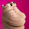 Ghete pentru bebeluși **PONKI STYLISH Pudră** №22–25