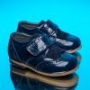 Baby Formal Shoes Bebbini ELEGANCE Dark Blue Size 19-25