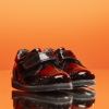 Baby formal shoes PONKI ELEGANCE Black-Grey, sizes 26-30