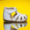 Baby Sandals Bebbini SARO White Size 19-25