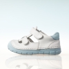 Baby sandals PONKI BAREFOOT VENUS WHITE - BLUE #19-21