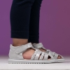 Baby sandals PONKI Nami Silver №19-25
