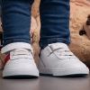 Baby shoes PONKI SHENRY WHITE-RED №19-22
