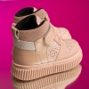 Ghete pentru bebeluși **PONKI STYLISH Pudră** №22–25