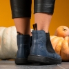 Children's autumn boots PONKI CHESTER JEANSBLUE №26-30