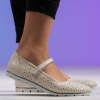 Children's ballerina shoes PONKI LE SPOTES Beige №31-36