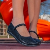 Children's ballerina shoes PONKI LE SPOTES BLACK №31-36