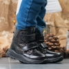 Children's boots PONKI Warrior Black-Sim 21-25