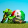 Children's football boots-centipedes Dugana Black-Green №31-35