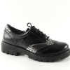 Children's formal shoes PONKI Oxford RK Black-Crocco №31-36