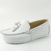 Children's moccasins PONKI ELEGANTE WHITE №31-35