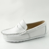 Children's moccasins PONKI GLASSES WHITE №26-30