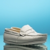 Children's moccasins PONKI GLASSES White №36-39