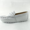 Children's moccasins PONKI GLASSES White №36-39