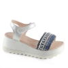 Children's platform sandals PONKI PEARLE SILVER №26-30