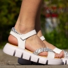 Children's sandals PONKI Baldosa Powder White №27-30