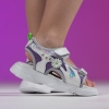 Children's sandals PONKI DARINA WHITE-PURPLE №26-30