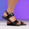 Children's sandals PONKI ELEMENTO BLACK №31-36