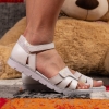 Children's sandals PONKI Lunara White-Powder №31-36