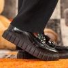 Children's shoes PONKI Violet New Black-Sim №31-36