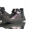 Cizme pentru copii **PONKI Shine Black**, mărimi **22–26**