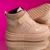 Ghete pentru copii **PONKI OCEANO STYLISH Pudră** №26–30