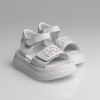 Girls' Sandals PONKI Saphire White №31-36
