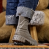 Ladies' ankle boots PONKI VENEZIA Grey, sizes 36-39