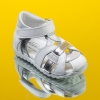 PONKI Zippies White – Baby Sandals №21-25