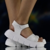 Women's sandals ESTEL VECNA WHITE №36-40