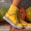 Youth boots PONKI WORLDE YELLOW №36-39