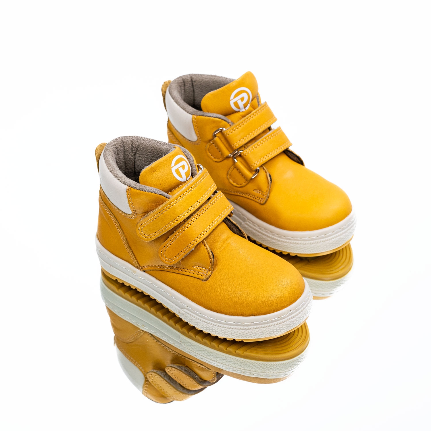 Baby autumn-winter boots PONKI CLASSICO MUSTARD №21-25