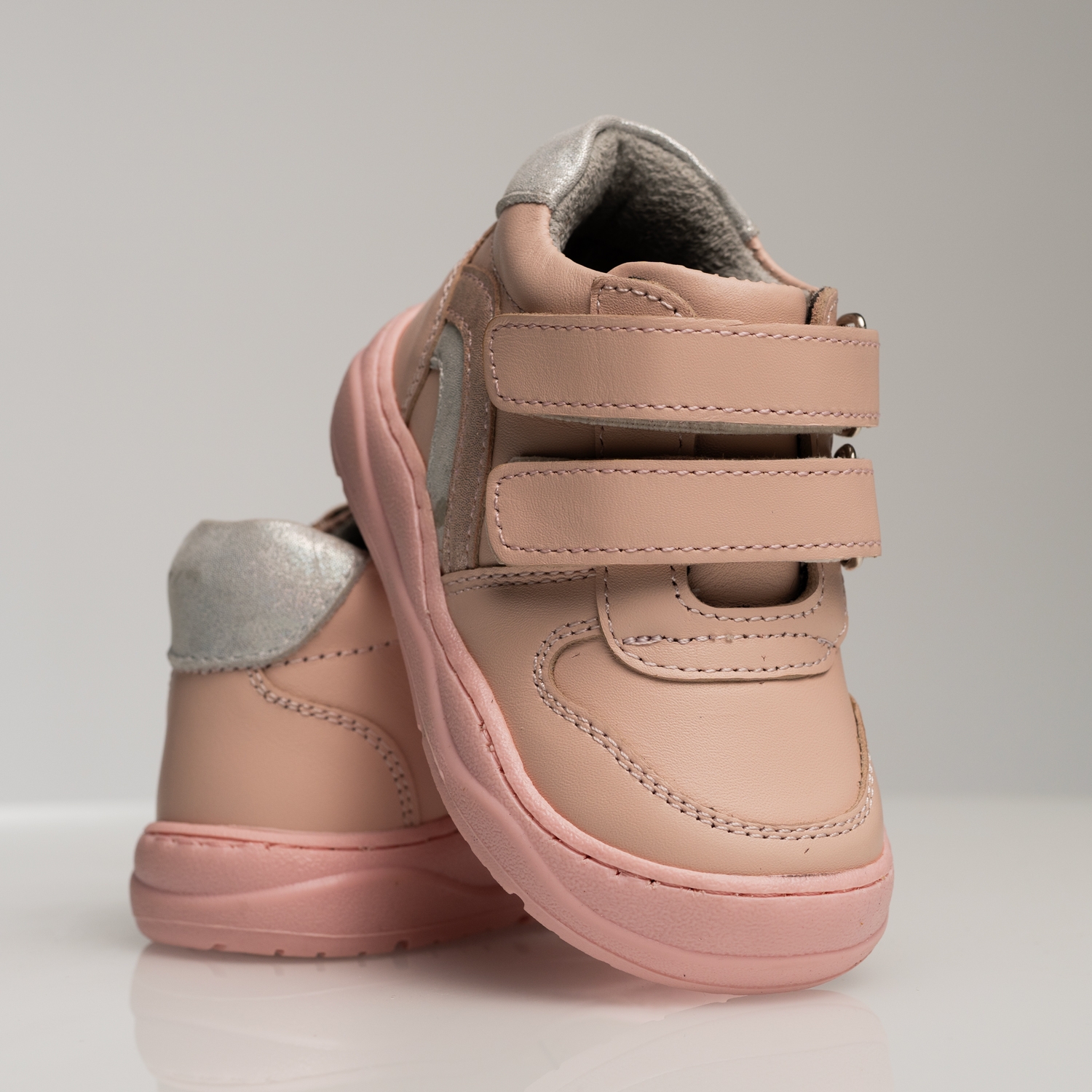 Ghete Barefoot pentru bebeluși **PONKI Barefoot Spectrum Powder** №19-22