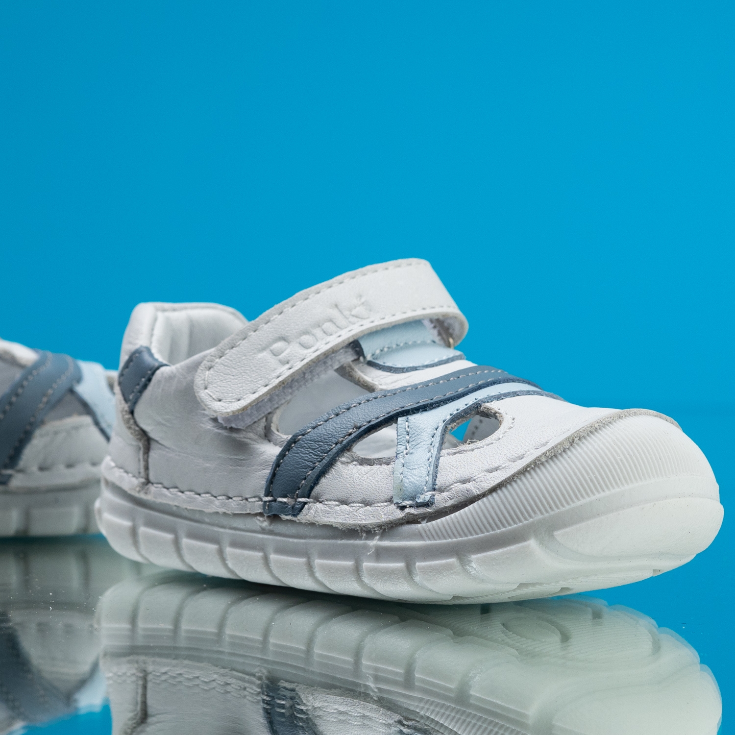 Baby barefoot sandals PONKI BAREFOOT SPLEAR WHITE №19-21