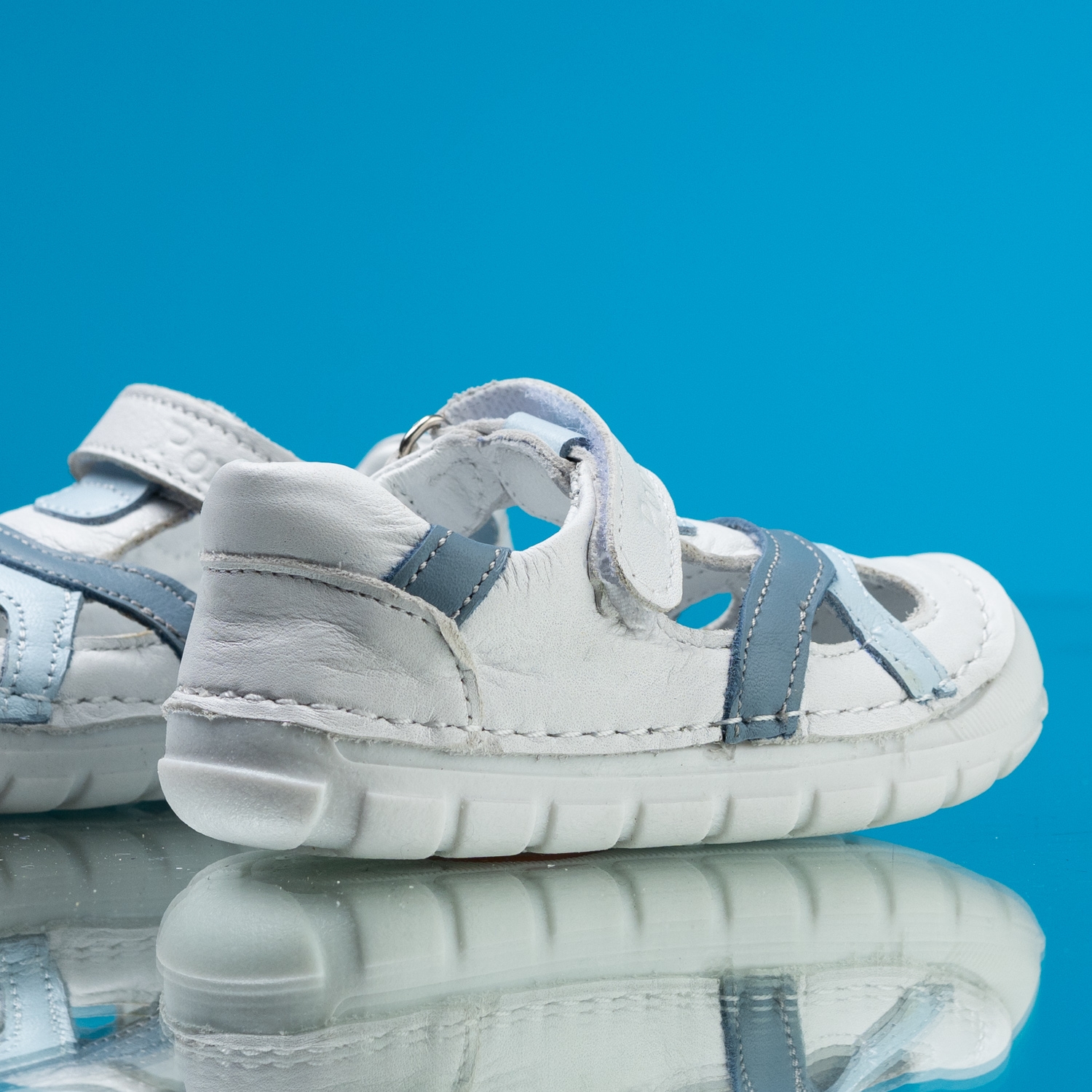 Baby barefoot sandals PONKI BAREFOOT SPLEAR WHITE №19-21