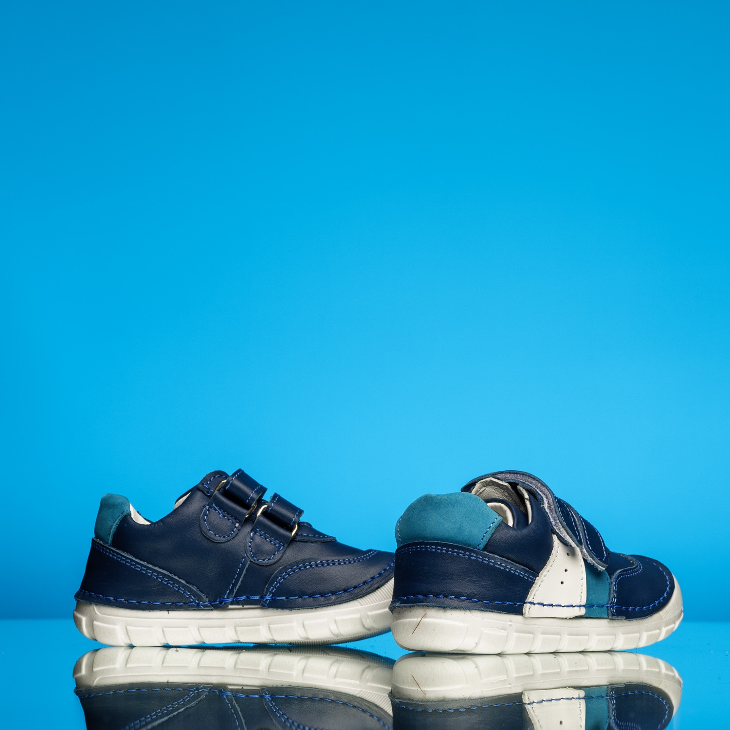 Baby Barefoot Shoes PONKI BAREFOOT Mellow Blue №19-22
