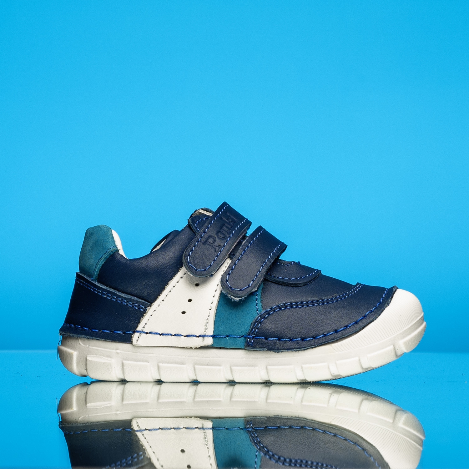 Baby Barefoot Shoes PONKI BAREFOOT Mellow Blue №19-22