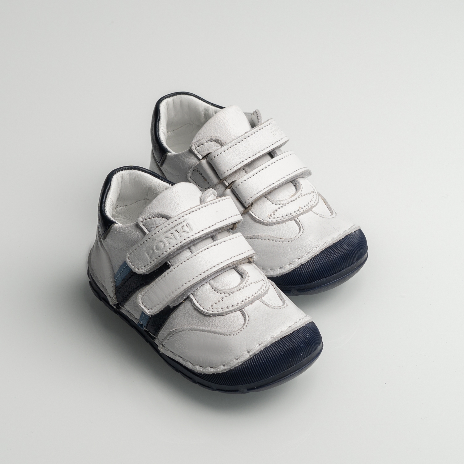 Baby Barefoot Shoes PONKI BAREFOOT Selmora White-Blue №19–23