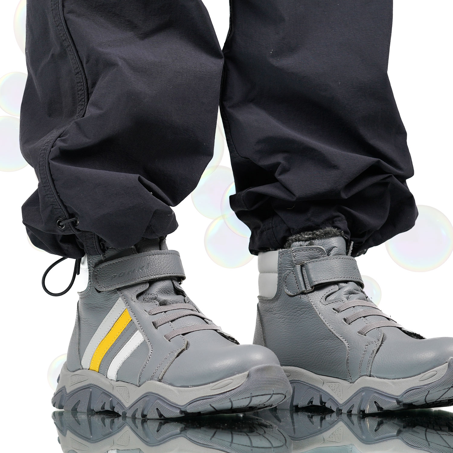 Baby boots PONKI CHIZUN GREY №26-30