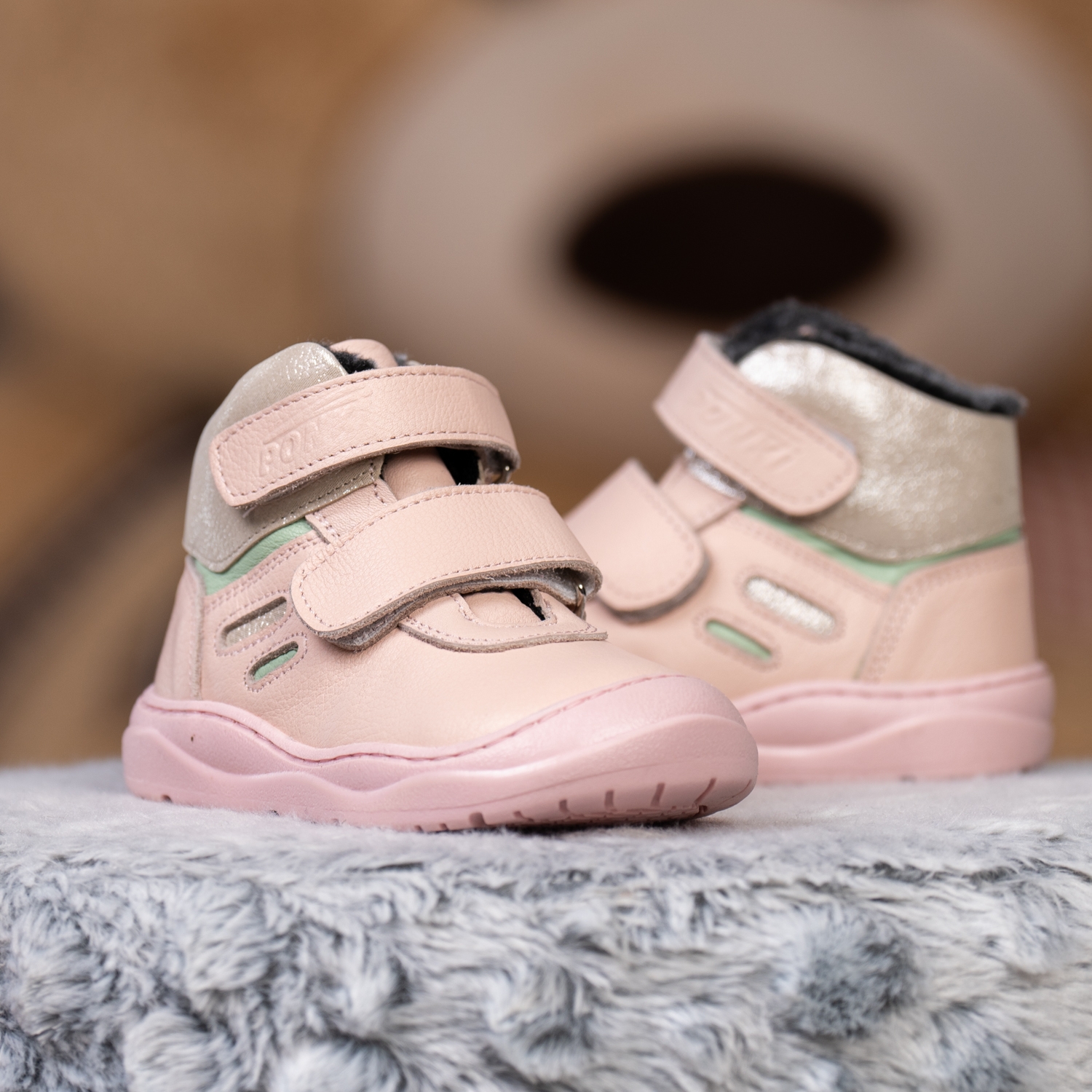 Baby Boots PONKI Delore Powder-Green №19-21
