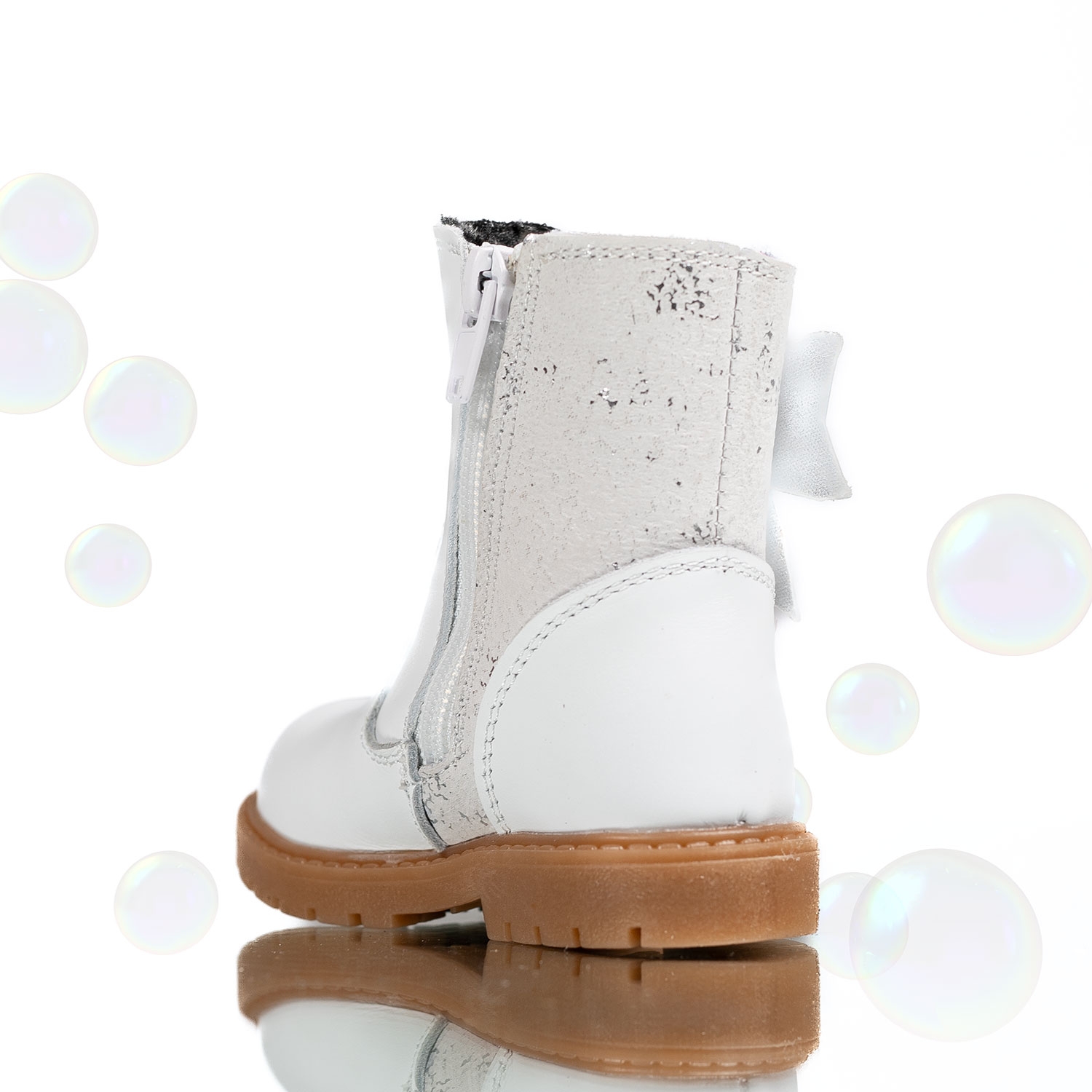 Baby boots PONKI HK-BOW White №22-25