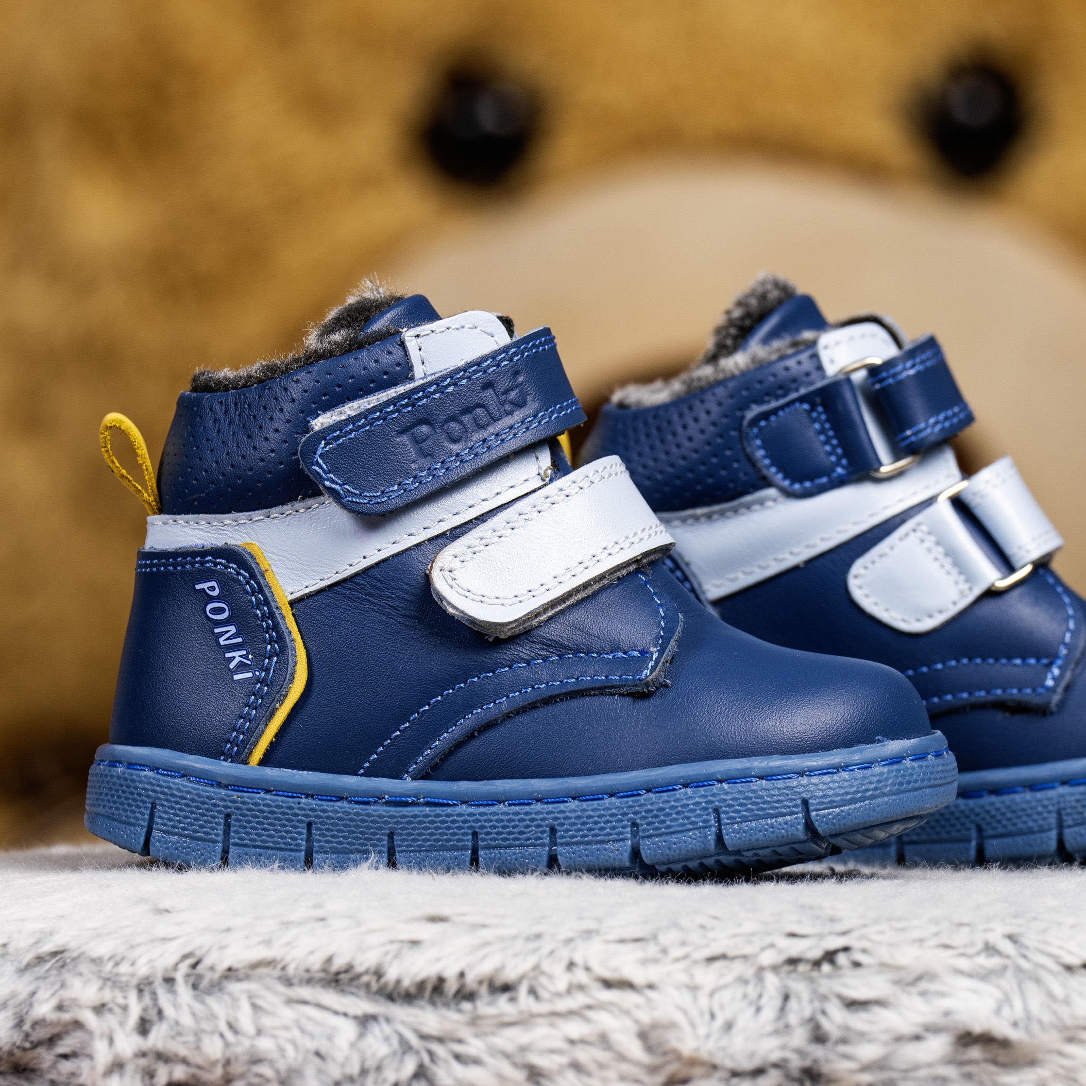 Baby boots PONKI JEST BLUE №20-21