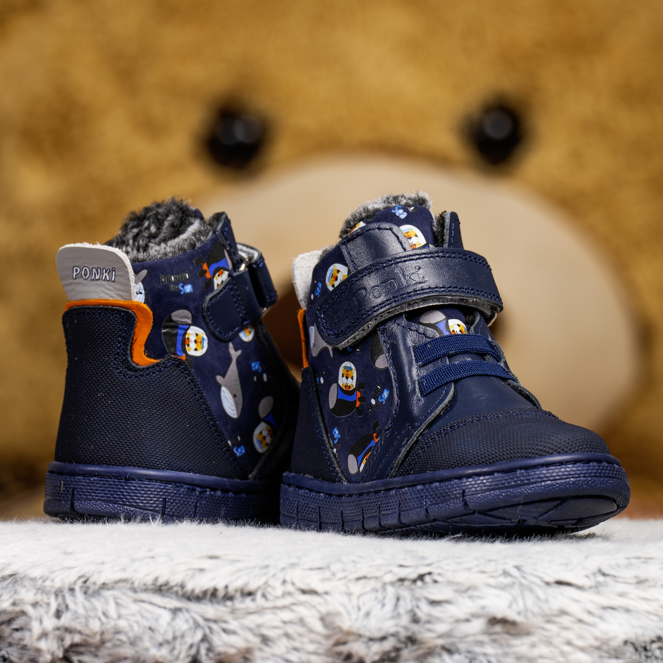 Baby Boots PONKI WEST DARKBLUE №20-21