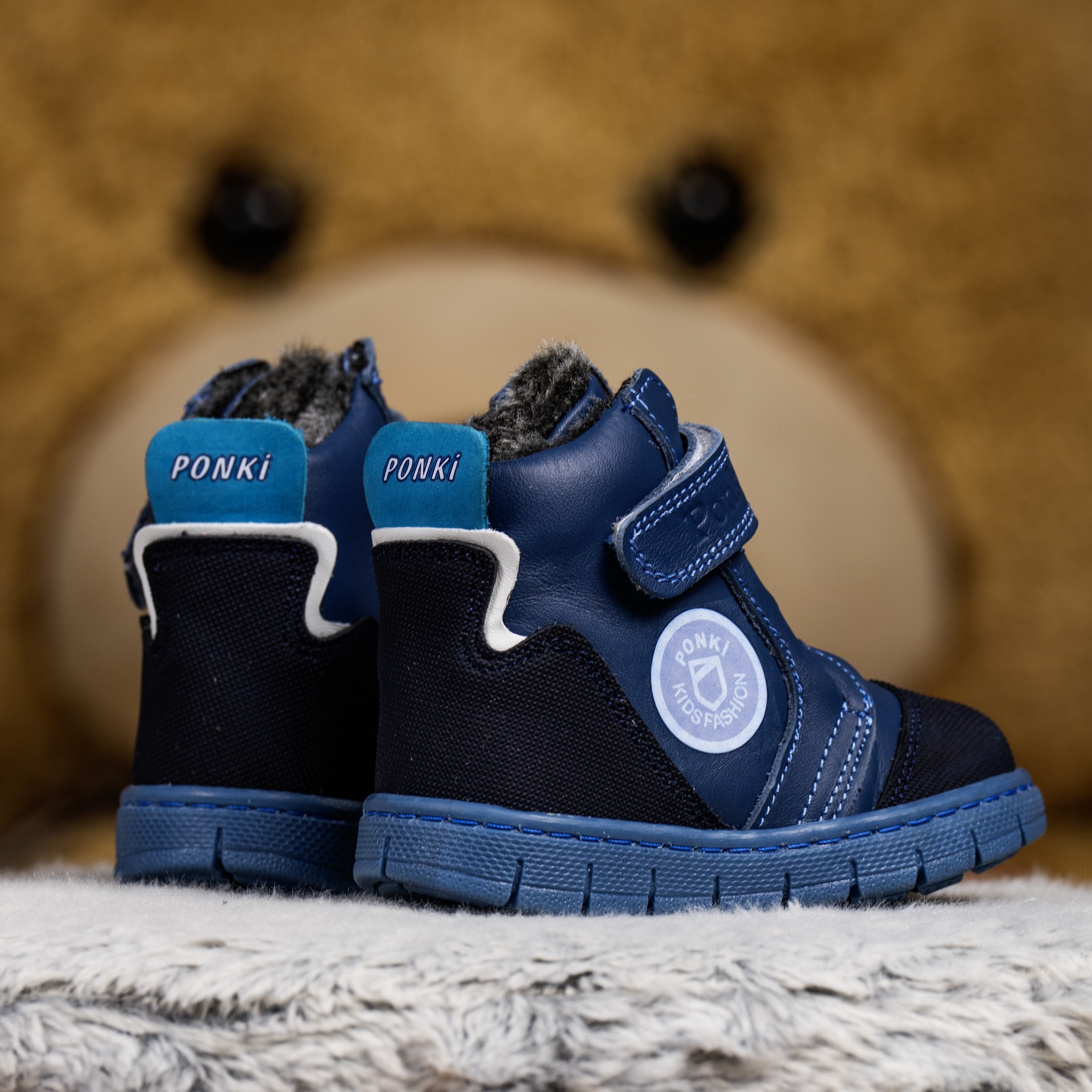 Baby Boots  PONKI WEST JEANSBLUE №20-21
