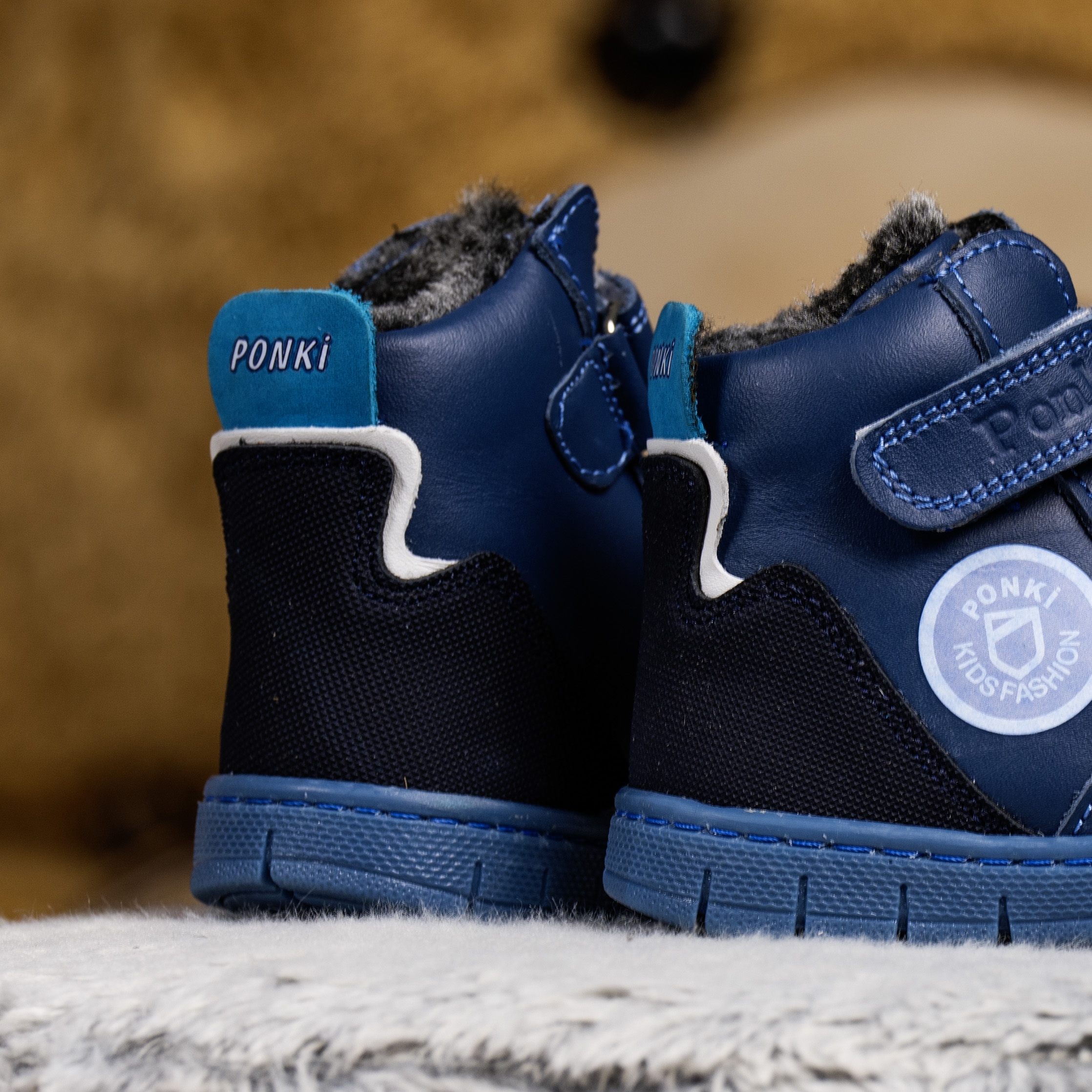 Baby Boots  PONKI WEST JEANSBLUE №20-21