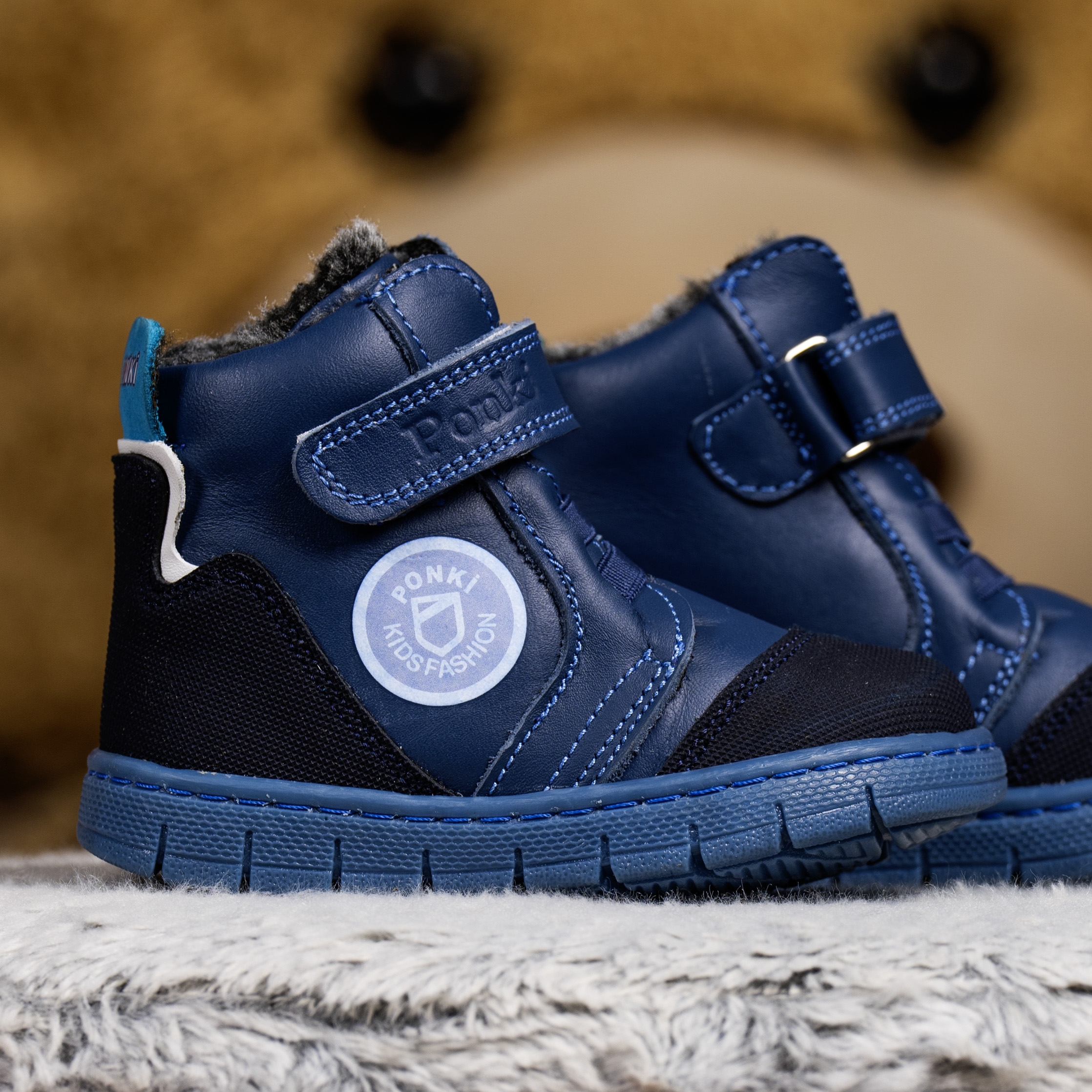 Baby Boots  PONKI WEST JEANSBLUE №20-21